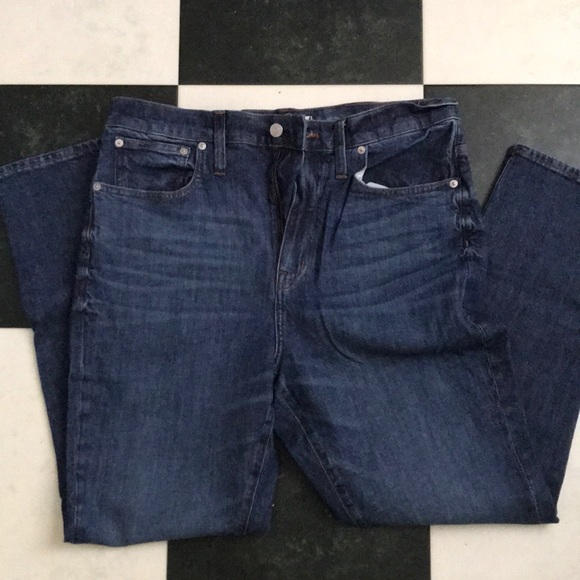 Madewell Denim - Madewell High-Rise Slim BoyJean